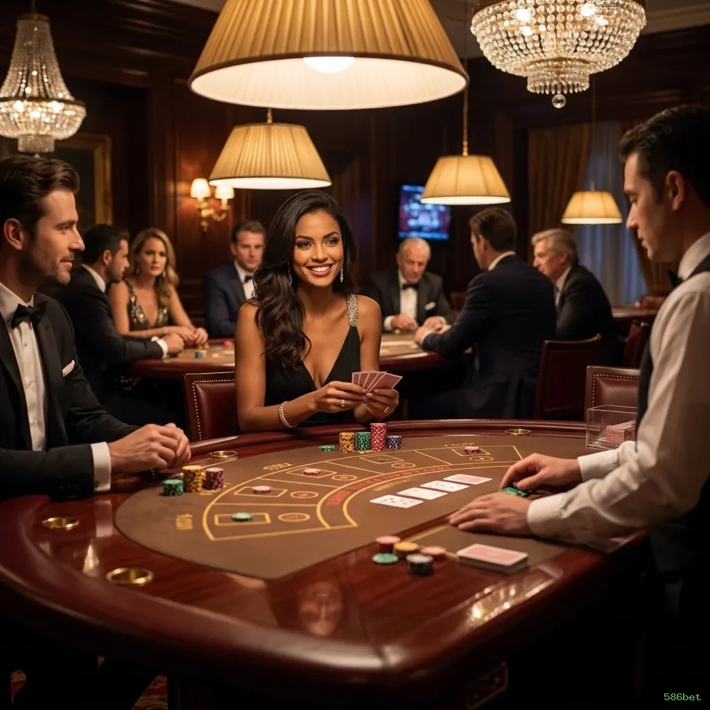 Cassino ao vivo 586bet dealers
